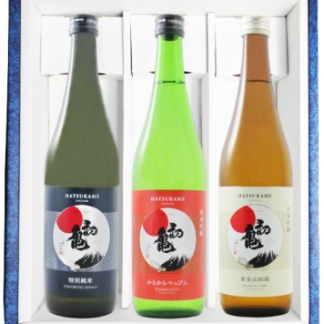 ★ 送料無料 ★  初亀 ( はつかめ ) 飲み比べ 特別純米 ＋ 純米吟醸 べっぴん 辛２ ( からから ) ＋ 純米吟醸 東条山田錦 720ml 3本セット / 静岡県 初亀醸造【 日本酒 】【 要冷蔵 】【 5651 】【 ハロウィン 贈り物 ギフト プレゼント 誕生日 結婚のお祝い 】