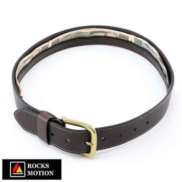 Rocks Motion シークレット ポケット 付き オリジナル マネー ベルト