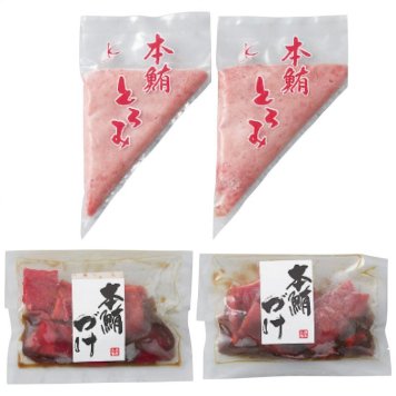 カネトモ 天然本鮪丼セット (AD50) [お中元][お歳暮] ※送料無料(北海道・沖縄・離島への配送不可)