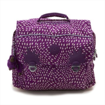 キプリング Kipling キッズ バックパック リュックサック INIKO Star Swirl パープル系スター柄 K21092 Z21