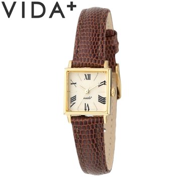 VIDA+ ヴィーダプラス 腕時計 ウォッチ クオーツ レディース 女性用 日常生活防水 j84969