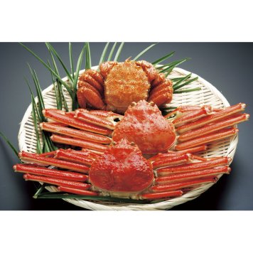 ずわいがに2尾・毛がに1尾セット 40-32【直送品】［送料無料］ 
