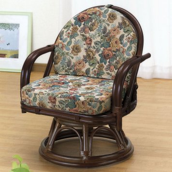 今枝商店 Romantic Rattan ラウンドチェアー【沖縄・離島配達不可】 TK771