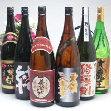 本格芋焼酎スペシャル抜群に美味しい豪華福袋6本セット　1800ml×6本