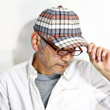 DAKS キャップ 125th チェック メンズ 春夏 ダックス 野球帽 紳士 チェック柄 帽子 50代 60代 70代 ファッション ベージュ ギフト プレゼント 父の日