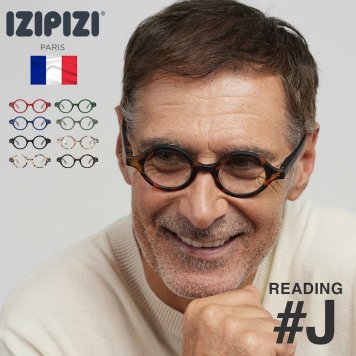 IZIPIZI イジピジ 老眼鏡 リーディンググラス D 丸メガネ ラウンド リーディング メガネ ブランド 大きめ 大きい 軽量 メンズ レディース 男女兼用 老眼 かっこいい おしゃれ かわいい フレーム 丸型 ラウンドフレーム +1.0 +1.5 +2.0 +2.5 +3.0 #J READING メガネ