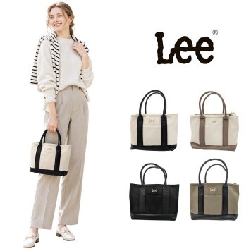 Lee リー トートバッグ Gemm トート 手持ち 斜め掛け かばん 鞄 カバン バッグ バック 普段使い 使いやすい レディース メンズ ギフト プレゼント ブラック 320-5040