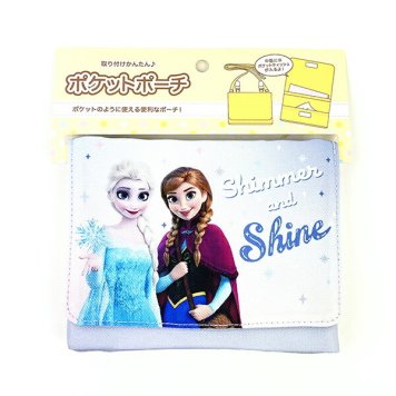 ディズニー プリンセス アナと雪の女王 ポケットポーチ ラベンダー スクール キッズ Disney