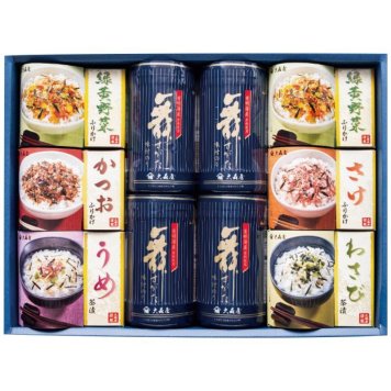 【ギフト対応無料】大森屋 卓上のり・お茶漬・ふりかけ詰合せ NTF-40G (NTF-40G) ※送料無料(北海道・沖縄は除く)