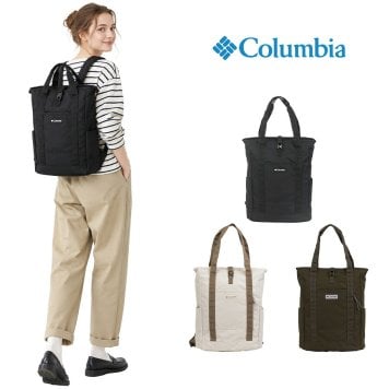 Columbia コロンビア 2WAYトートリュック リュック トート SunnysidePark かばん カバン 普段使い レディース メンズ ギフト プレゼント ブラック pu7284
