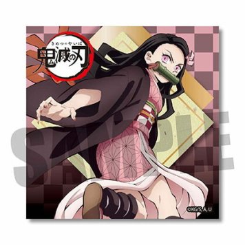 【色紙】竈門禰豆子　ミニ色紙 「鬼滅の刃」【約W118×H118mm】