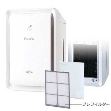 ゼネラル 【セット品】 加湿除菌脱臭機 ～20畳用 プラズィオン (専用プレフィルター1枚セット) (ホワイト) DAS-303K-W-PRESET