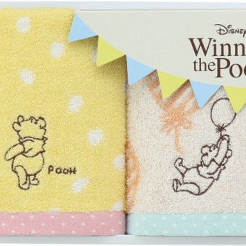 冬の贈り物ご挨拶  ゲストタオル2P ディズニー 35×35cm
