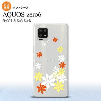 SHG04 SHG04 ZERO6 AQUOS zero6 スマホケース ソフトケース ティアレ A 黄 メンズ レディース nk-zero6-tp1076