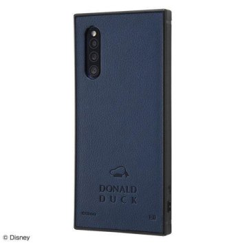 Galaxy A41 『ディズニーキャラクター』/耐衝撃オープンレザーケース KAKU/ドナルド ※送料無料(ポスト投函)