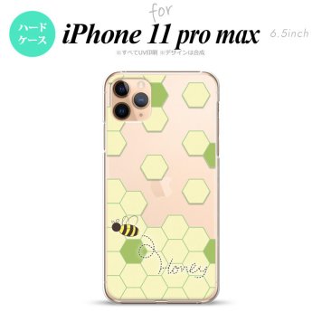 iPhone11ProMax iPhone11pro max スマホケース ハードケース ハニー クリア グリーン メンズ レディース nk-i11pm-1684
