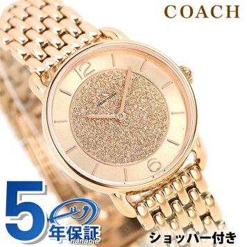 コーチ エリオット クォーツ 電池式 腕時計 ブランド レディース COACH 14504371 アナログ ピンクゴールド