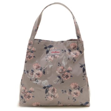 キャスキッドソン Cath Kidston トートバッグ ショルダーバッグ Shoulder Tote Dark Putty Island Bunch フラワー柄グレー系マルチ 755276