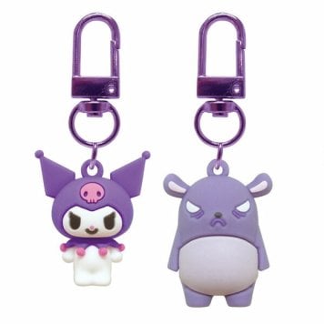 サンリオ クロミ バク PVCペアキーホルダー マスコット sanrio