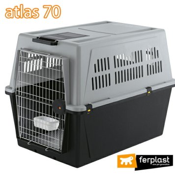 イタリアferplast社製 アトラス 70 atlas 70 大型犬用 キャリー ペットキャリー 犬 ゲージ 飛行機IATA航空輸送基準をクリア