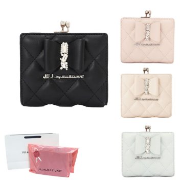 ジルバイジルスチュアート 財布 がま口 二つ折り財布 RIBBON キルト ウォレット JILLbyJILLSTUART 1255287014 かわいい おしゃれ プレゼント 学生 社会人 祝 嬉しい 彼女 娘 ジルバイ ジル