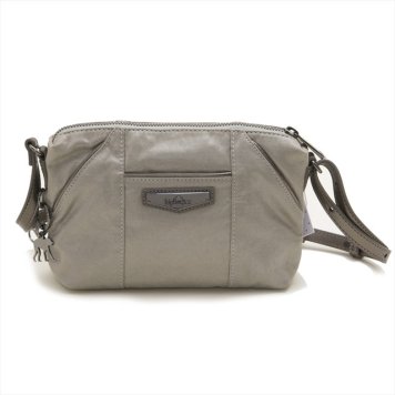 キプリング Kipling 斜めがけショルダーバッグ ミニバッグ ポシェット ART XS Moon Metal ライトグレー系 K21088 24M