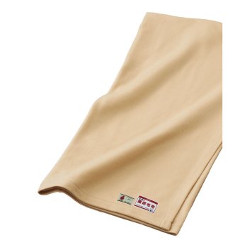 難燃性フリース毛布（真空パック入り）10枚 N301130【直送品】［送料無料］ 
