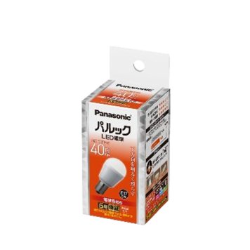 パナソニック パルック LED電球 4.3W(電球色相当) 明るさが下方向に集まるダウンライトやスポットライト LDA4LHE17S4