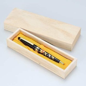 高級蒔絵ボールペン　鶴（木箱入） インテリア 漆器 盆 カタログギフト 景品 粗品