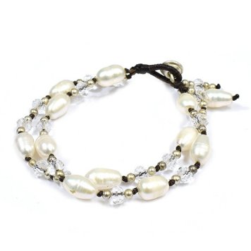 ブレスレット フレッシュウォーターパール shanti
