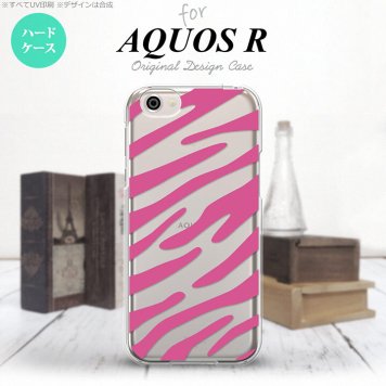 【SH03J】【スマホケース/スマホカバー】【アクオス R】SH03J スマホケース AQUOS R SH-03J カバー アクオス R ゼブラ ピンク nk-sh03j-022【メール便送料無料】