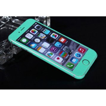 ITPROTECH 【メール便での発送商品】ITPROTECH 全面保護スキンシール for iPhone6Plus コバルトグリーン YT-3DSKIN-CG/IP6P