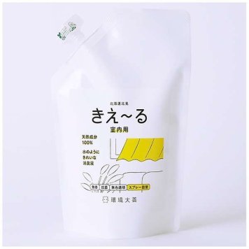 環境大善 消臭液きえ～るD 室内用 詰替(500ml) D-KSN-500T