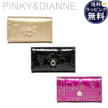 【無料ラッピング】 ピンキーダイアン PinkyDianne キーケースリッチフレイバー ロゴ エナメル レディース レディースpdb522211
