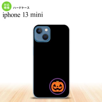 iPhone13mini iPhone13 mini ケース ハードケース ハロウィン カボチャポイント 黒  nk-i13m-412