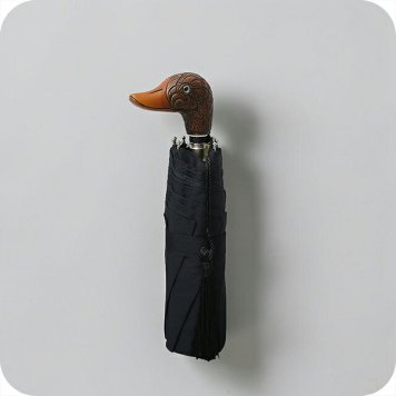 ギドゥジャン Guy de Jean 102147 折りたたみ傘 102110-duck-black ユニセックス black 折畳傘 102147