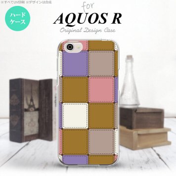 【SH03J】【スマホケース/スマホカバー】【アクオス R】SH03J スマホケース AQUOS R SH-03J カバー アクオス R パッチワーク風 ミックスC nk-sh03j-1673【メール便送料無料】