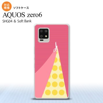 SHG04 SHG04 ZERO6 AQUOS zero6 スマホケース ソフトケース はさみ ピンク メンズ レディース nk-zero6-tp1344
