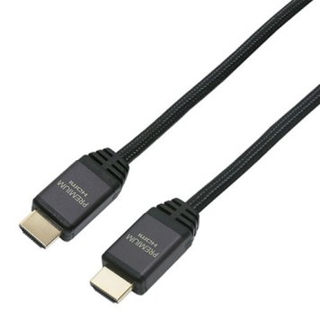 ミヨシ PREMIUM HDMIケーブル2m ブラック HDC-PR20/BK