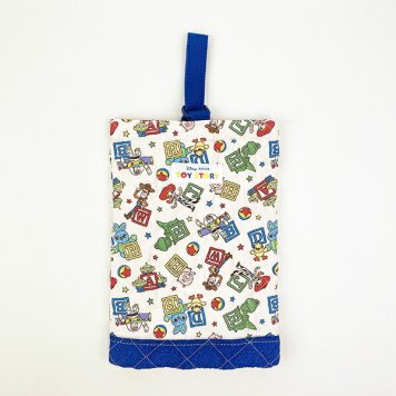 ディズニー トイストーリー キルトシューズバッグ ベージュ スクール キッズ Disney