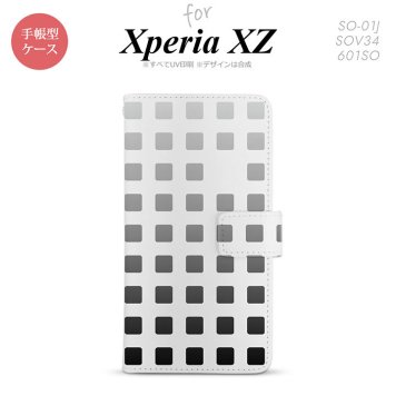 【手帳型 スマホ カバー ケース】【SO01J】【エクスペリア XZ 】手帳型 ケース SO-01J スマホ カバー XPERIA XZ エクスペリア スクエア 黒 nk-004s-so01j-dr1365【メール便送料無料】