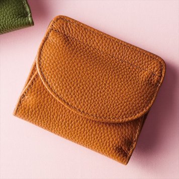 0 牛革コンパクト財布　キャメル 8217-08  内祝 内祝い お祝 御祝 記念品 出産内祝い プレゼント 快気祝い 粗供養 引出物