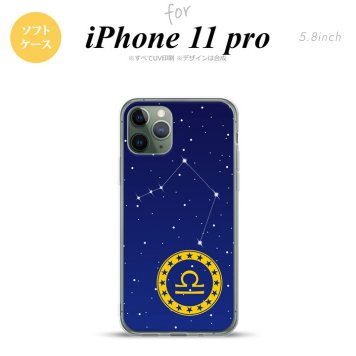 iPhone11Pro iPhone11 Pro スマホケース ソフトケース 星座 てんびん座 メンズ レディース nk-i11p-tp847