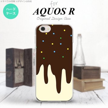 【SH03J】【スマホケース/スマホカバー】【アクオス R】SH03J スマホケース AQUOS R SH-03J カバー アクオス R アイス 黄 nk-sh03j-349【メール便送料無料】