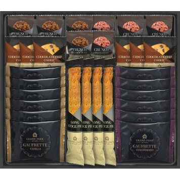 グランドパーク小樽監修 スイートセレクション [26-7571-055] OTR-50 ロングスティックパイ ゴーフレット チョコクランチ クッキー 焼き菓子 詰合せ ギフト 贈り物 御祝 御礼 出産内祝い 内祝い お返し お中元 お歳暮