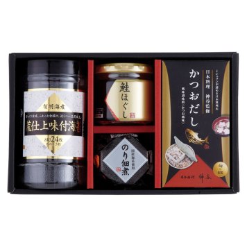 荒仕上味付海苔&調味料ギフト  ／セット・詰め合わせ 海苔 乾物 食品 敬老の日 プレゼント ギフト お彼岸 お供え 秋 2026 送料無料 ギフト プレゼント プチギフト 内祝い 快気祝い 出産祝い 結婚祝い 引出物 新築祝い お返し
