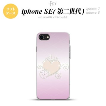iPhoneSE 2 第二世代 iPhone8&iPhone7 共用 スマホケース 背面カバー ソフトケース ハート E ピンク おしゃれ かわいい かっこいい メンズ レディース nk-ise2-tp320