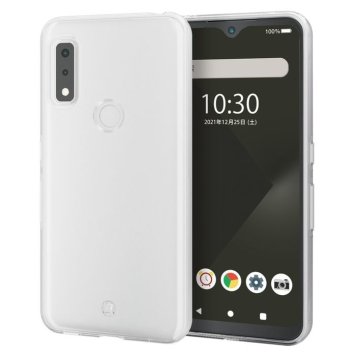 エレコム 【メール便での発送商品】arrows We ソフトケース TPU ストラップホール付 クリア PM-F212UCTCR
