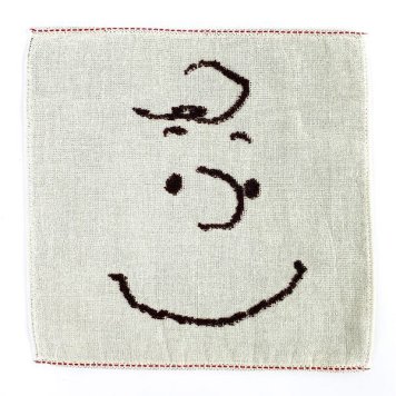スヌーピー SNOOPY ミニタオル チャーリー・ブラウン BE ベージュ グッズ