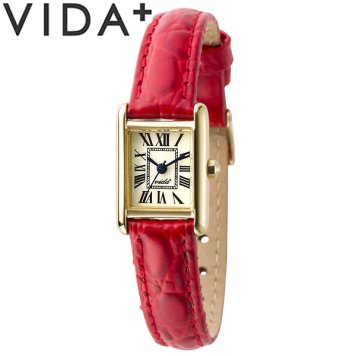 VIDA+ ヴィーダプラス 腕時計 ウォッチ クオーツ レディース 女性用 日常生活防水 j83915